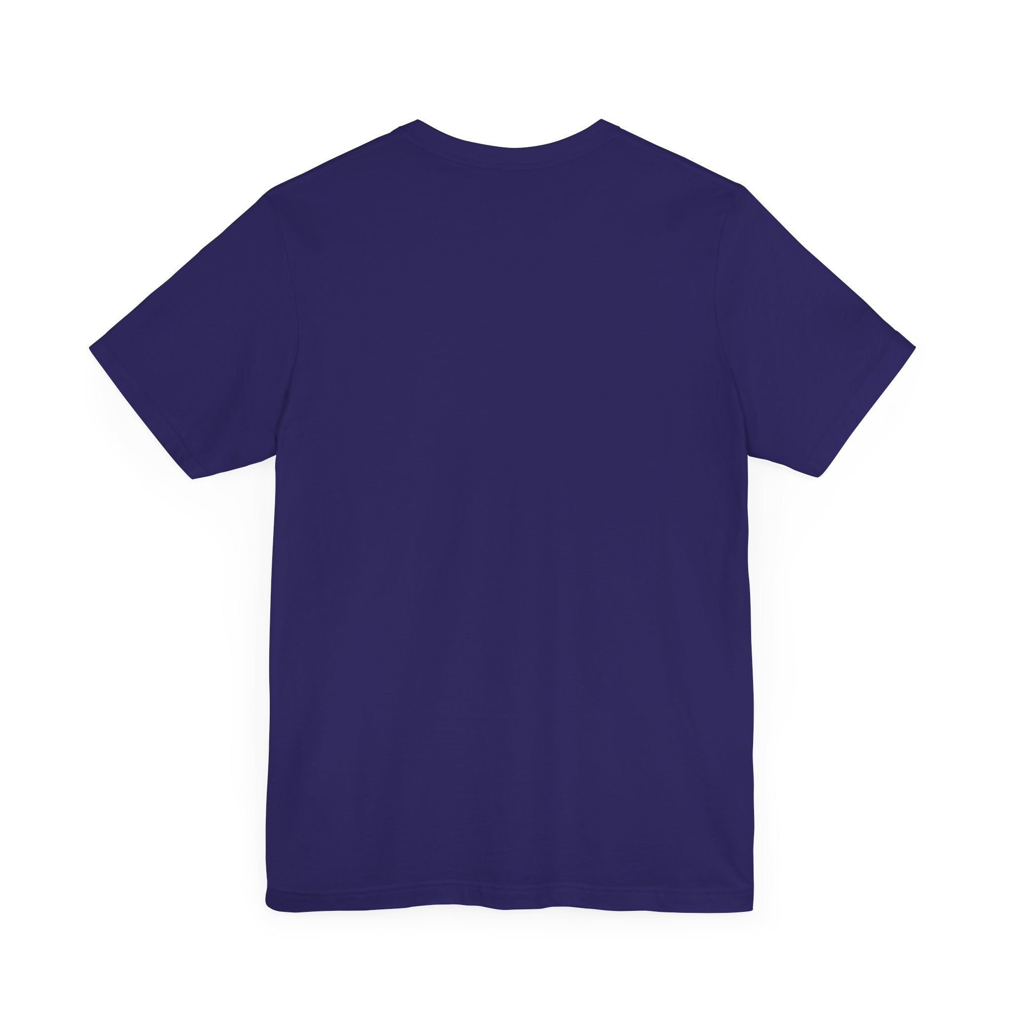 back view Team Navy Tommy Hilficat American Purrride Cat Graphic T Shirt, cat graphic tee