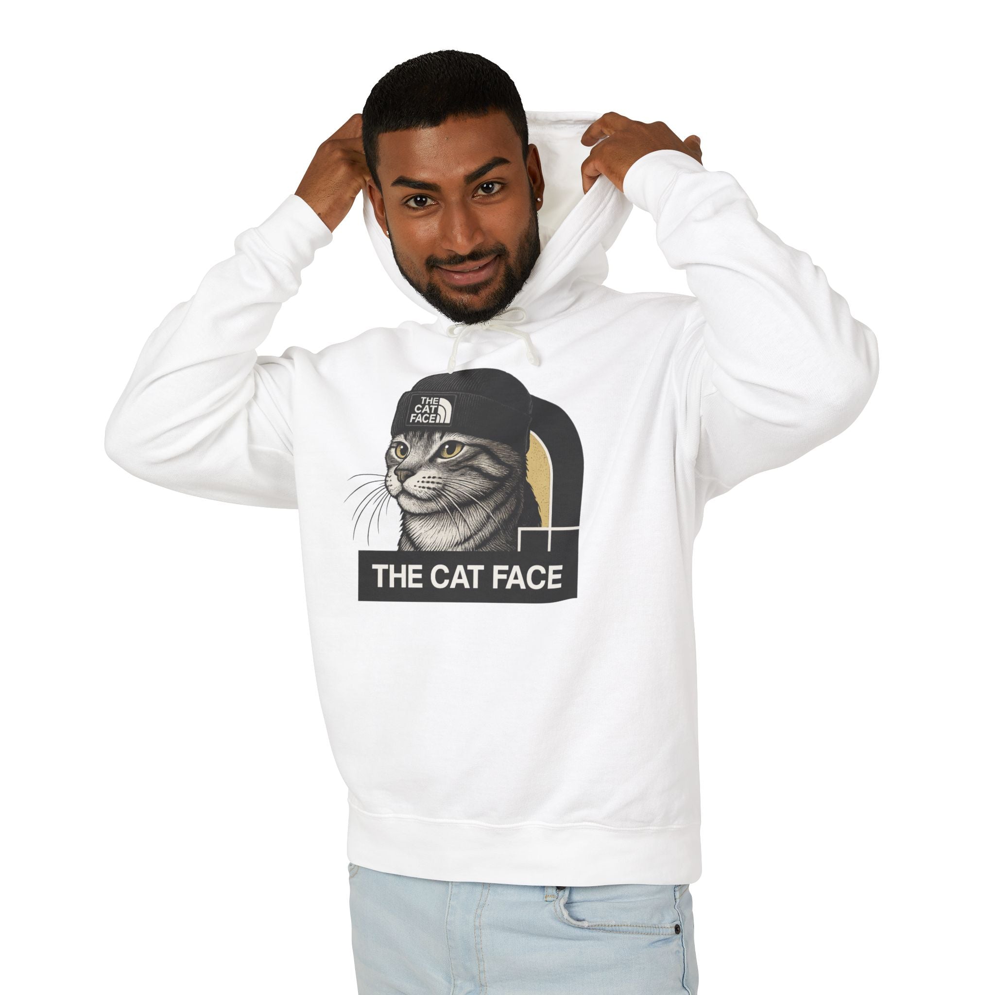 The Cat Face The North Meow Hoodie