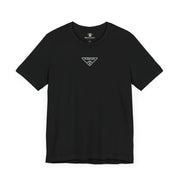 Purrada Chest Logo Black T Shirt, parody t shirts for men and women