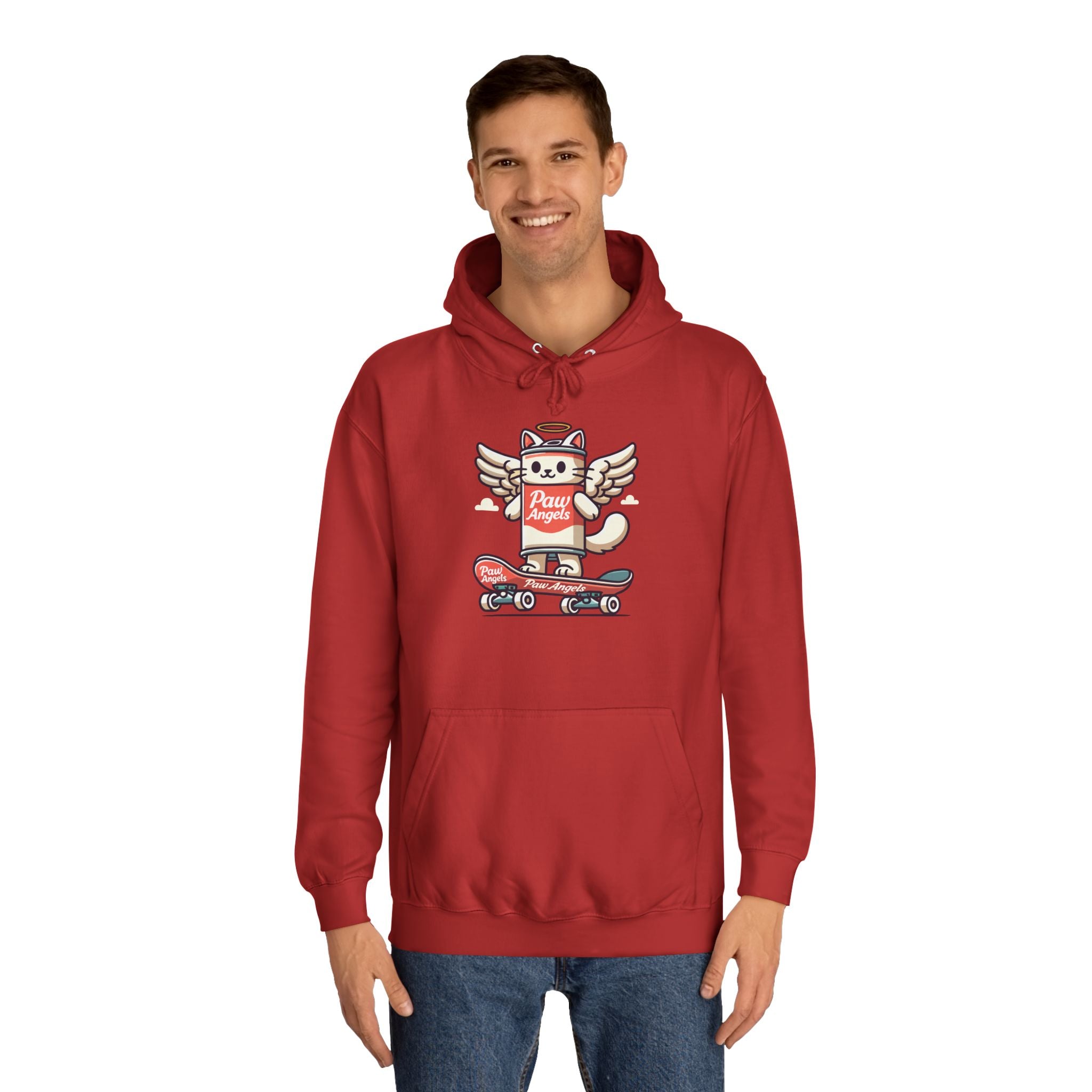 Paw Angels Spray Cat Graphic Hoodie