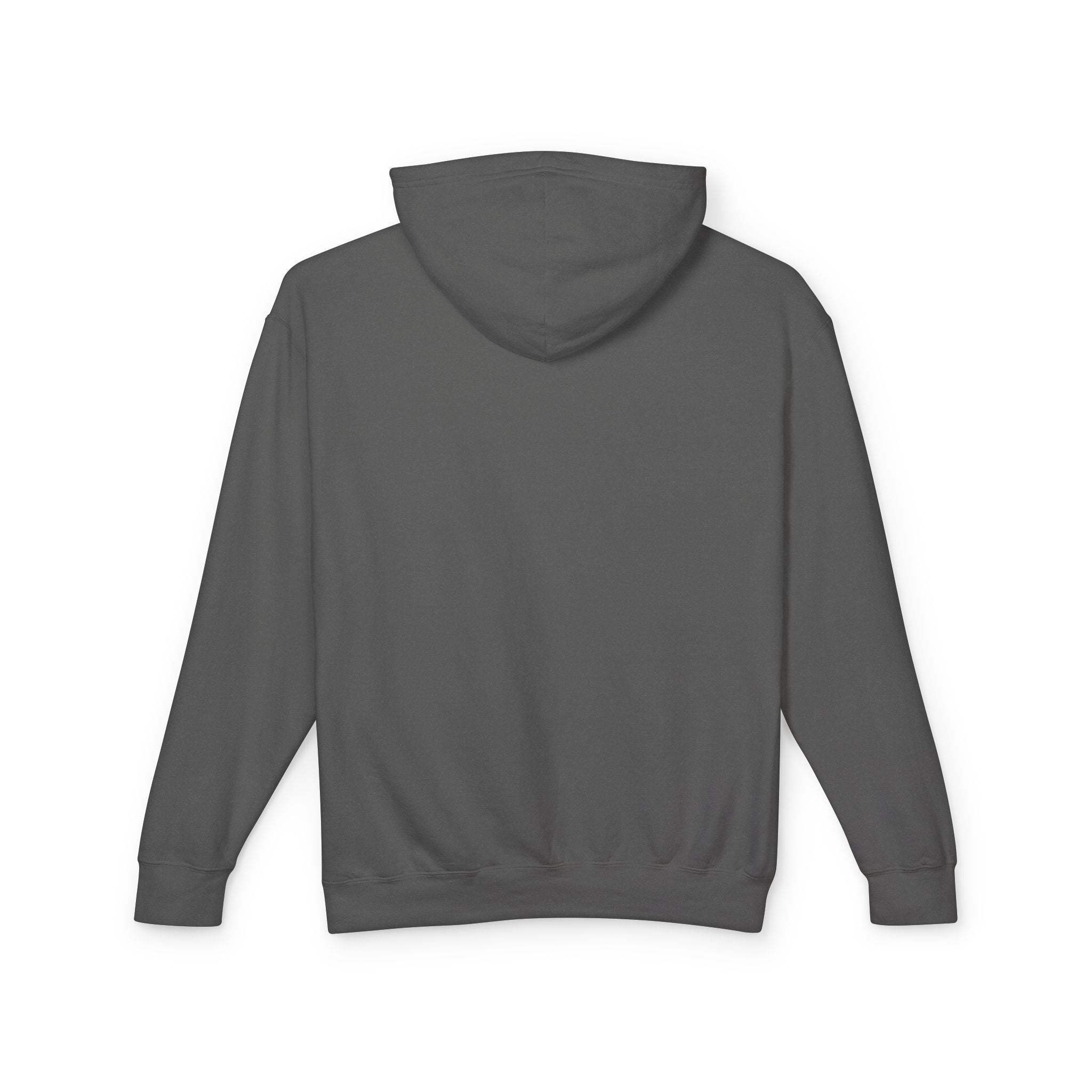 Chewnel Royal Baroque Cat Graphic Hoodie in pepper, back view
