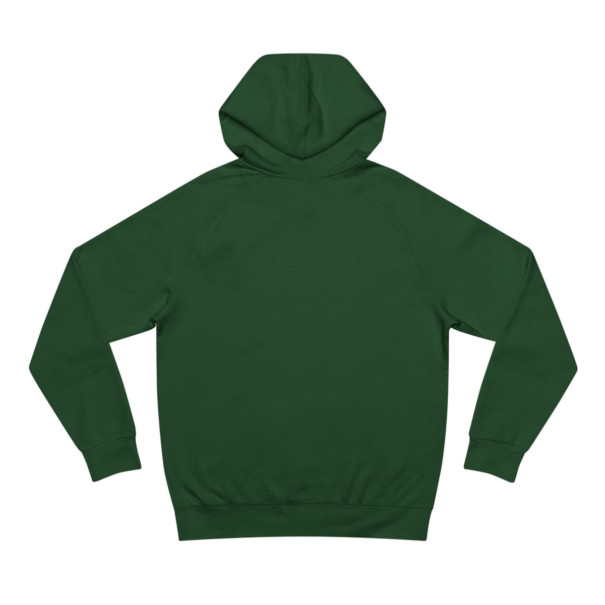 Dolce & Catbbana Don Royal Cat Graphic Hoodie in forest green, back view
