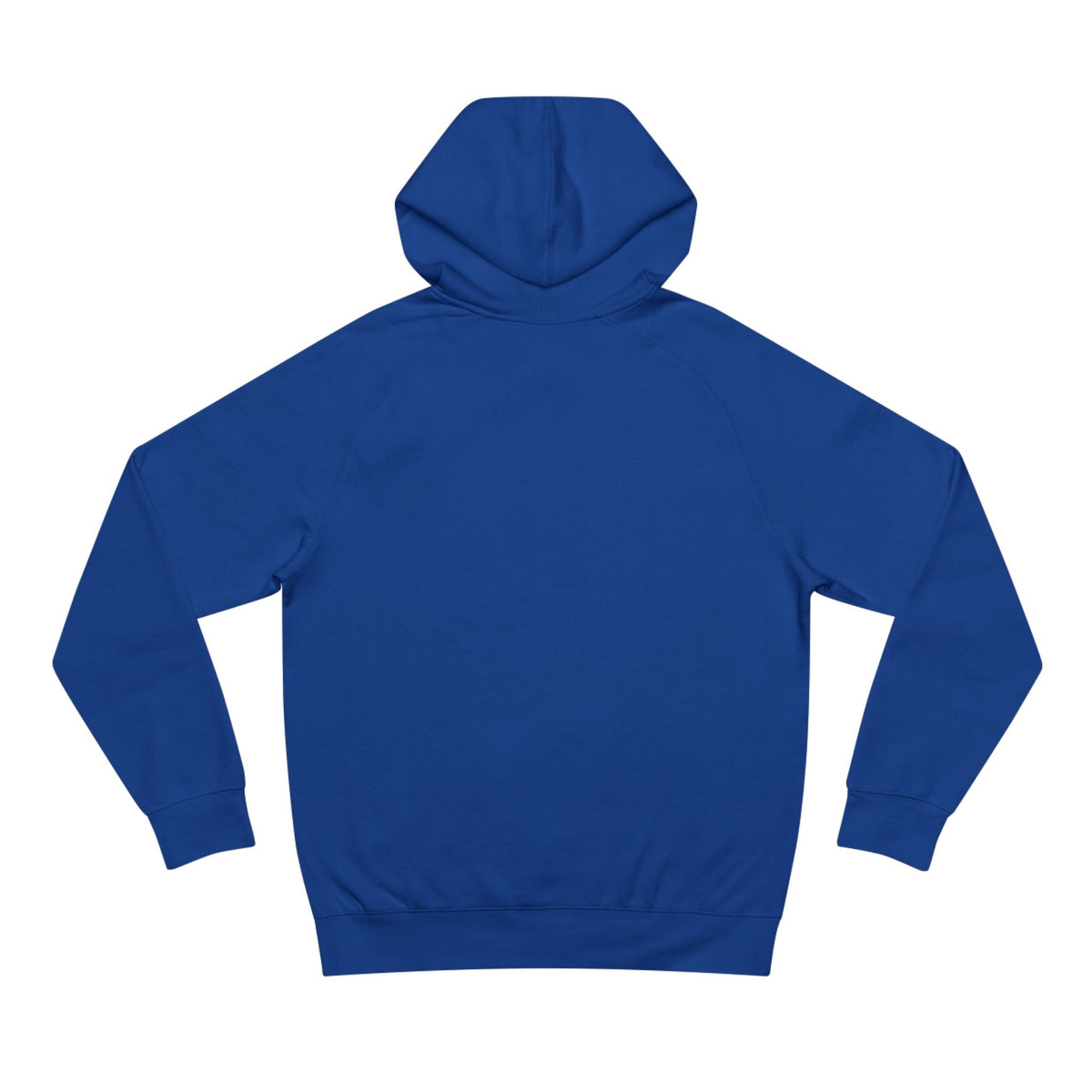 Dolce & Catbbana Don Royal Cat Graphic Hoodie in royal blue, back view