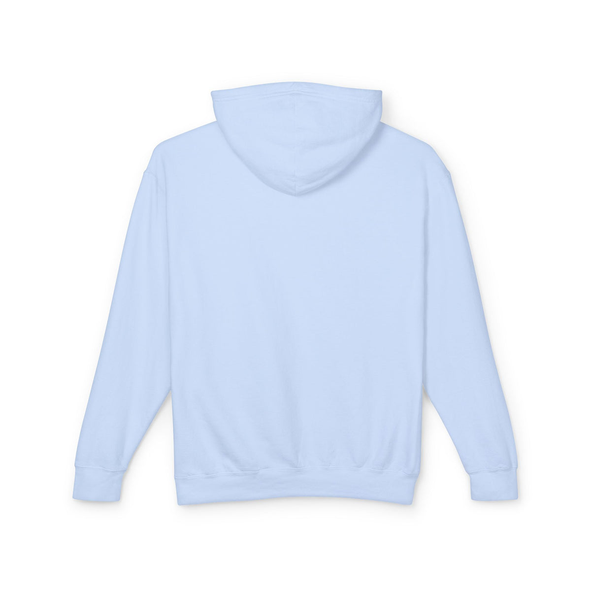 Karl Lacatfeld Executive Meow Icon Cat Graphic Hoodie in hydrangea, back view