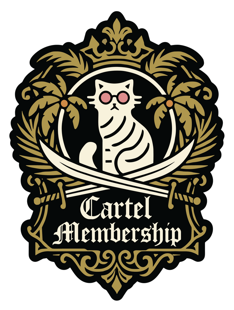 Cartel Membership loyalty badge for Mad Cat Cartel