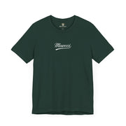Mewcci Statement Cat Graphic T-Shirt in forest, front view