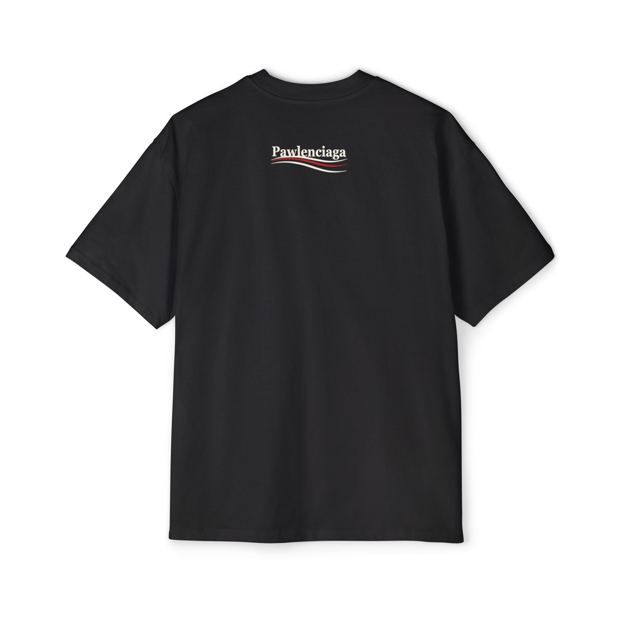 Pawlenciaga Oversized Cat T Shirt | Parody Mens Tee – Mad Cat Cartel