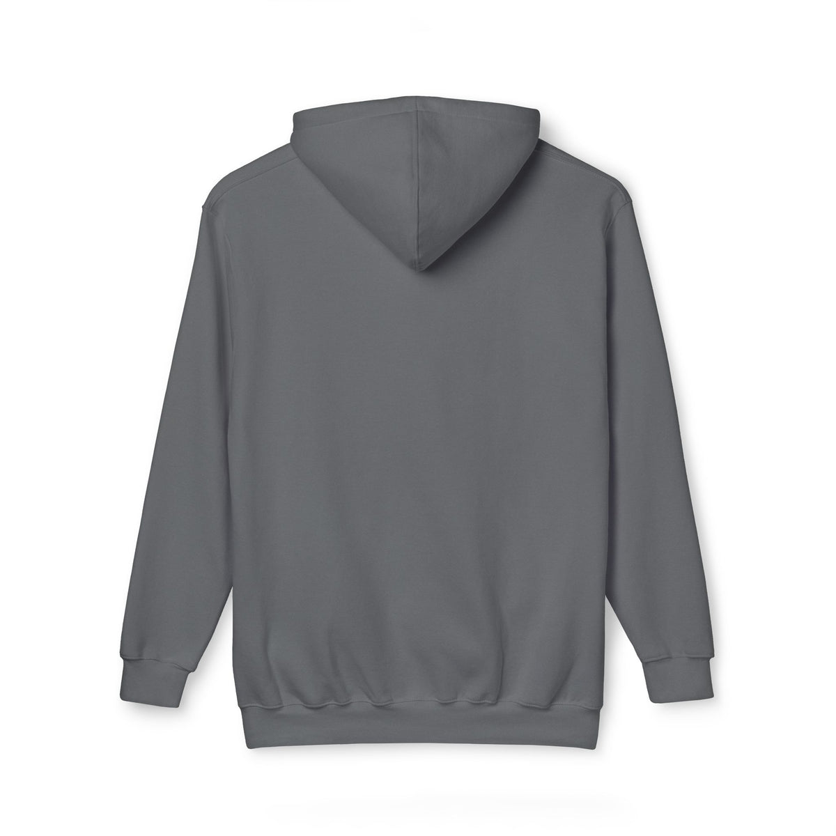 Spurreme Angry Fluffy Loaf Kitty Sketch Graphic Hoodie in charcoal, front view