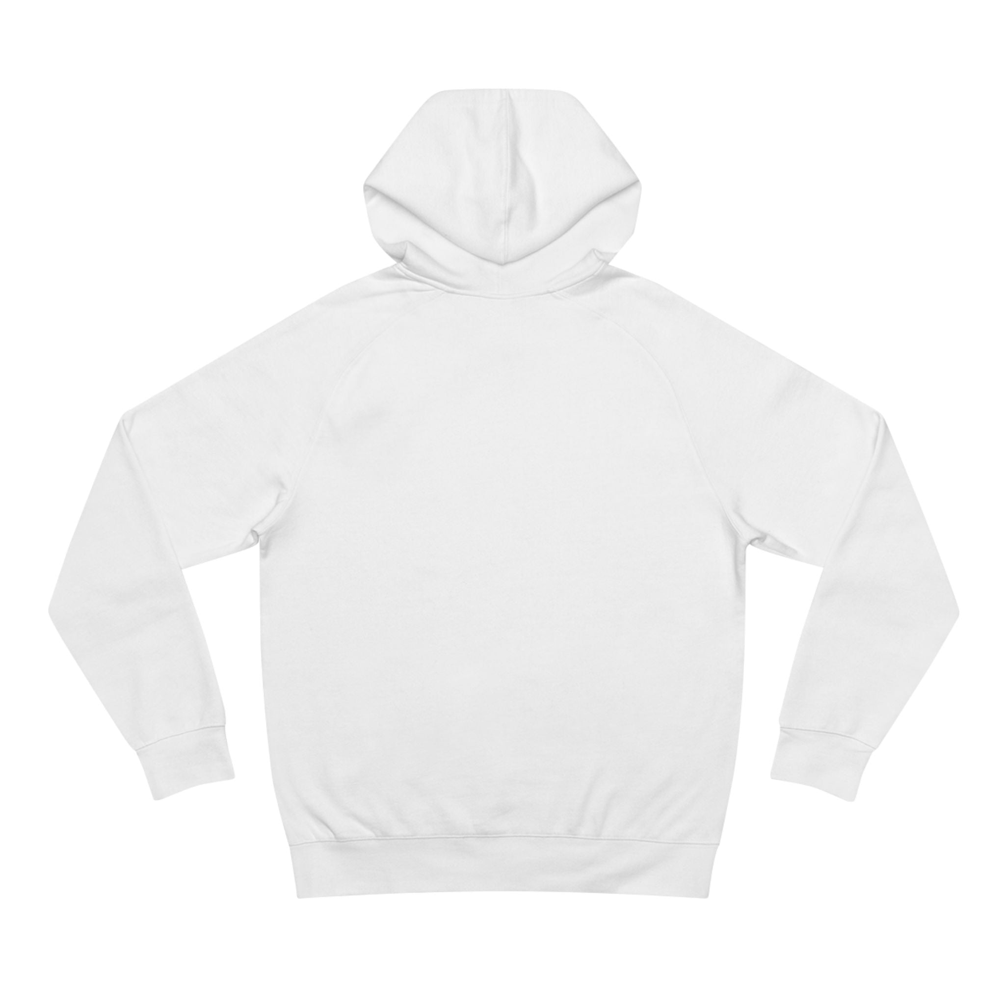 Spurreme Box Logo Parody Hoodie in white, back view