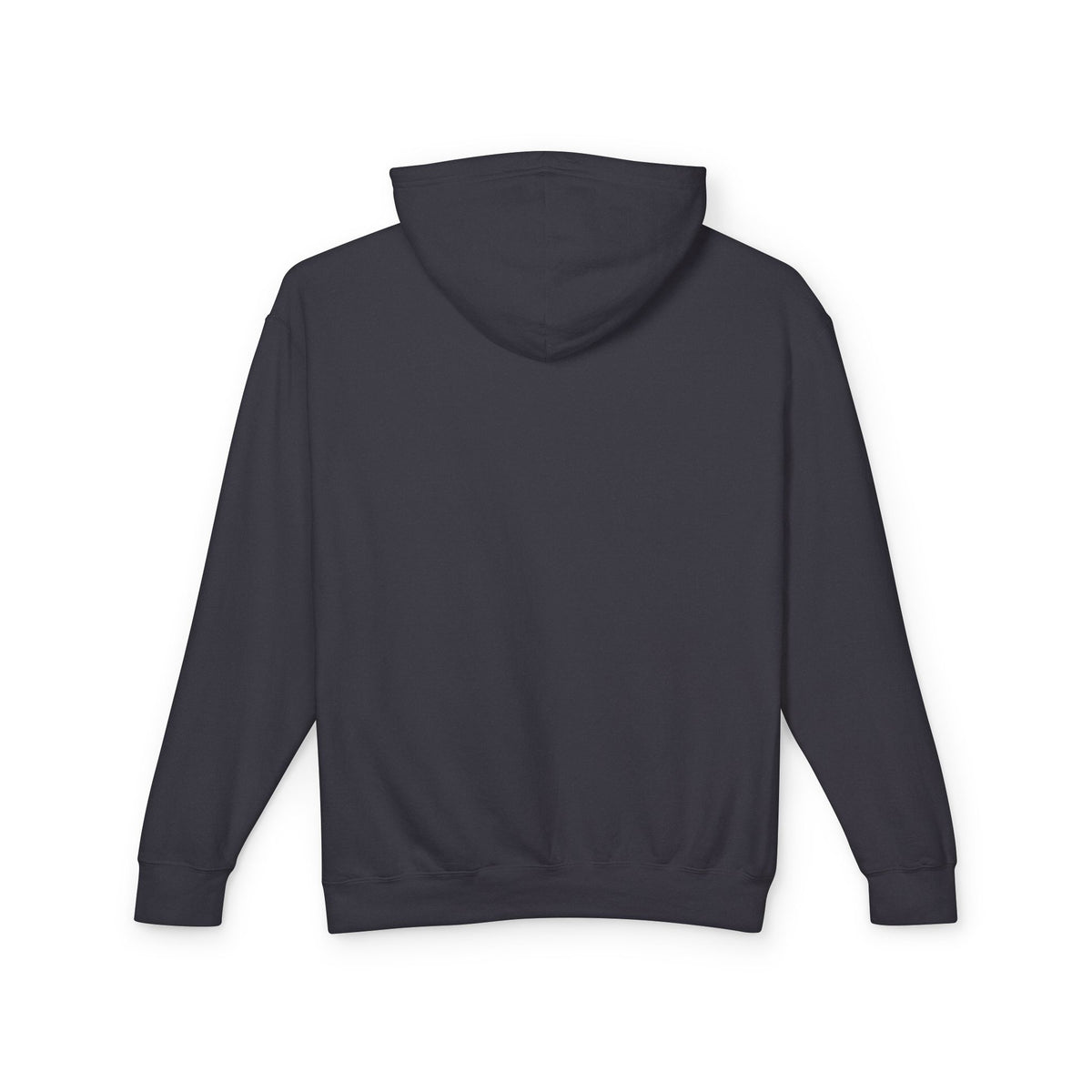Spurreme Mad Cat Organic Milk Hoodie in black, back view