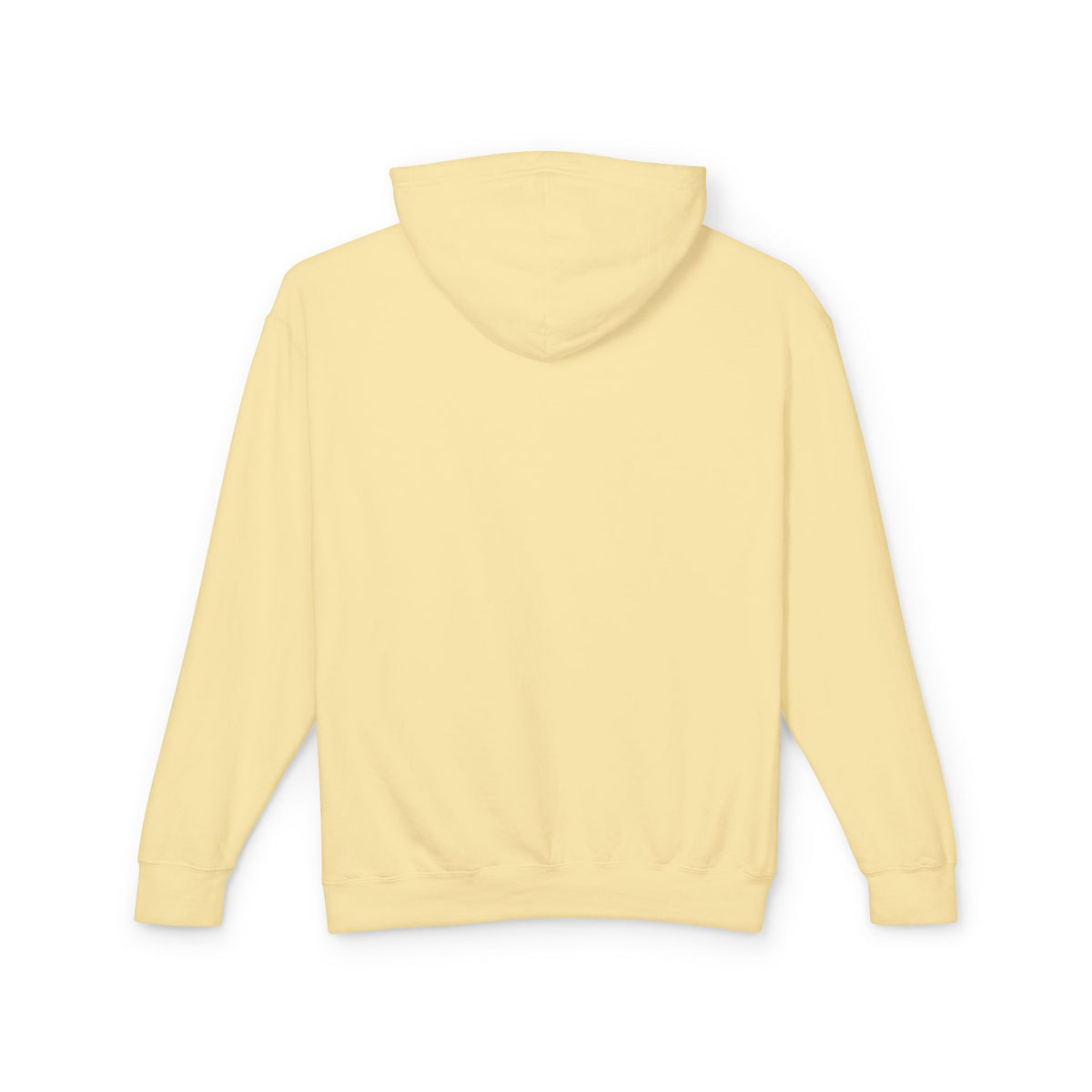 Spurreme Mad Cat Organic Milk Hoodie in butter, back view